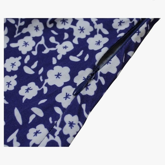 ⭐️berydress 3/4 Sleeve V-Neck Faux Wrap Floral Print Dress⭐️ - Picture 5 of 5